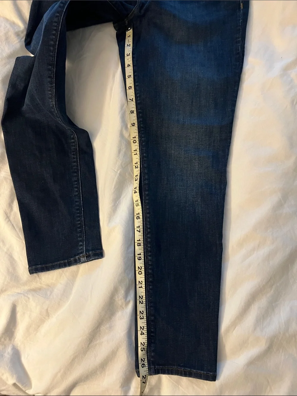 Hudson Jeans Women’s Skinny Jeans in Dark Blue Wash